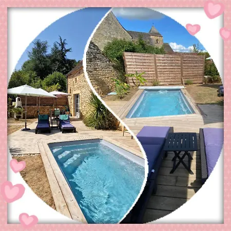 Ferienhaus La Grange Perigord - Sarlat - Piscine Privee